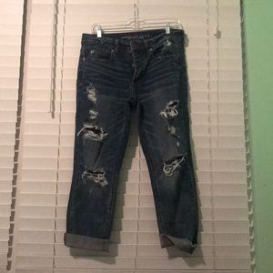 AMERICAN EAGLE boyfriend jeans STRETCH/DESTRESSED